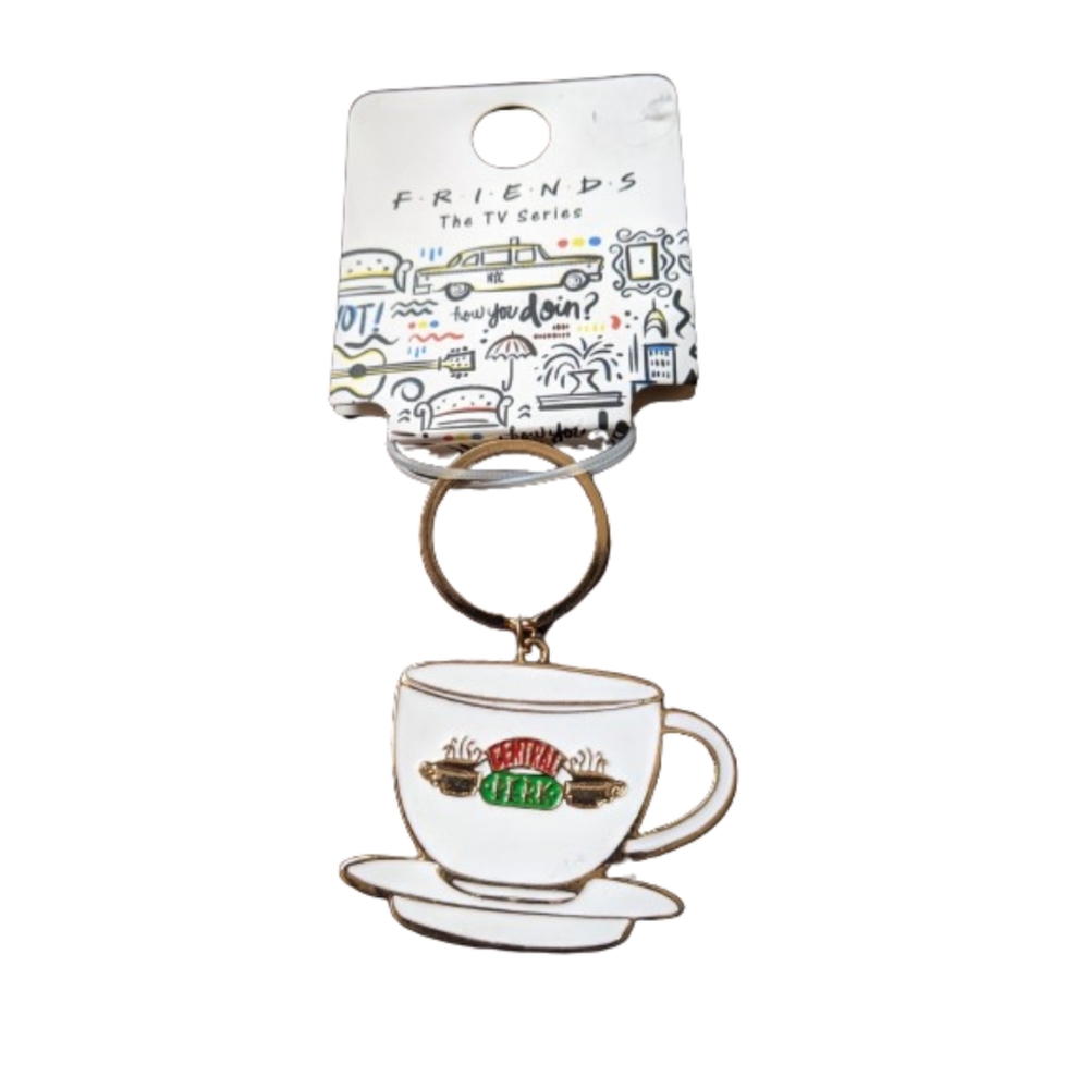 FRIENDS Goldtone Keychain (Official Licensed Product)